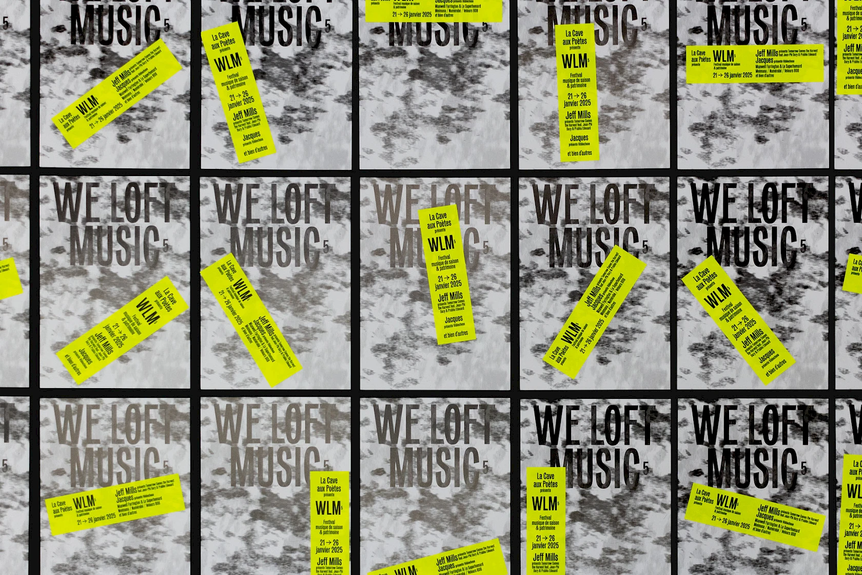 We Loft Music No. 5 / Flyers A6 / Image No. 1