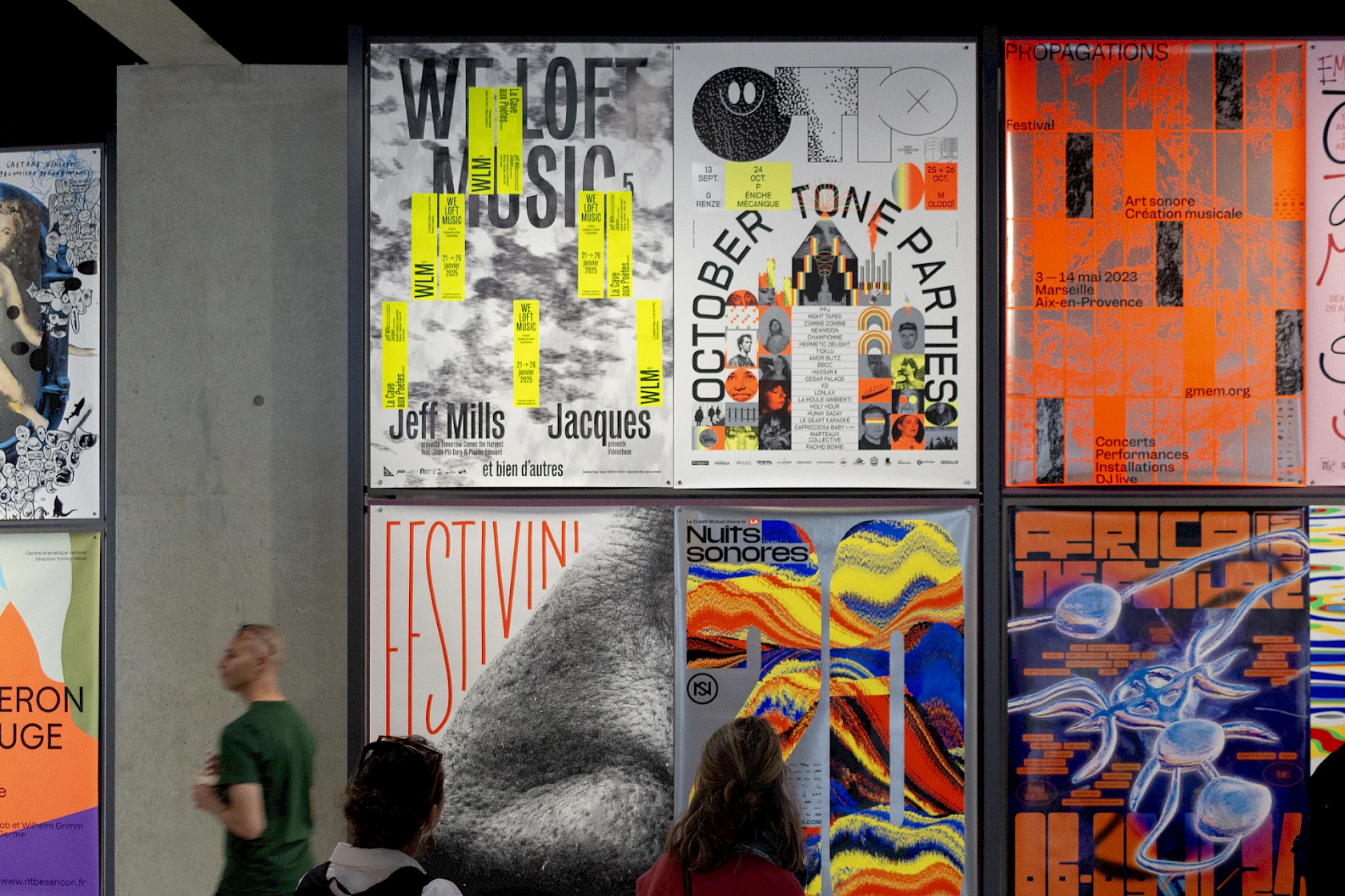 We Loft Music No. 5 / Biennale de Chaumont 2025 : Sélection du 31e concours international d'affiches / Image No. 1
